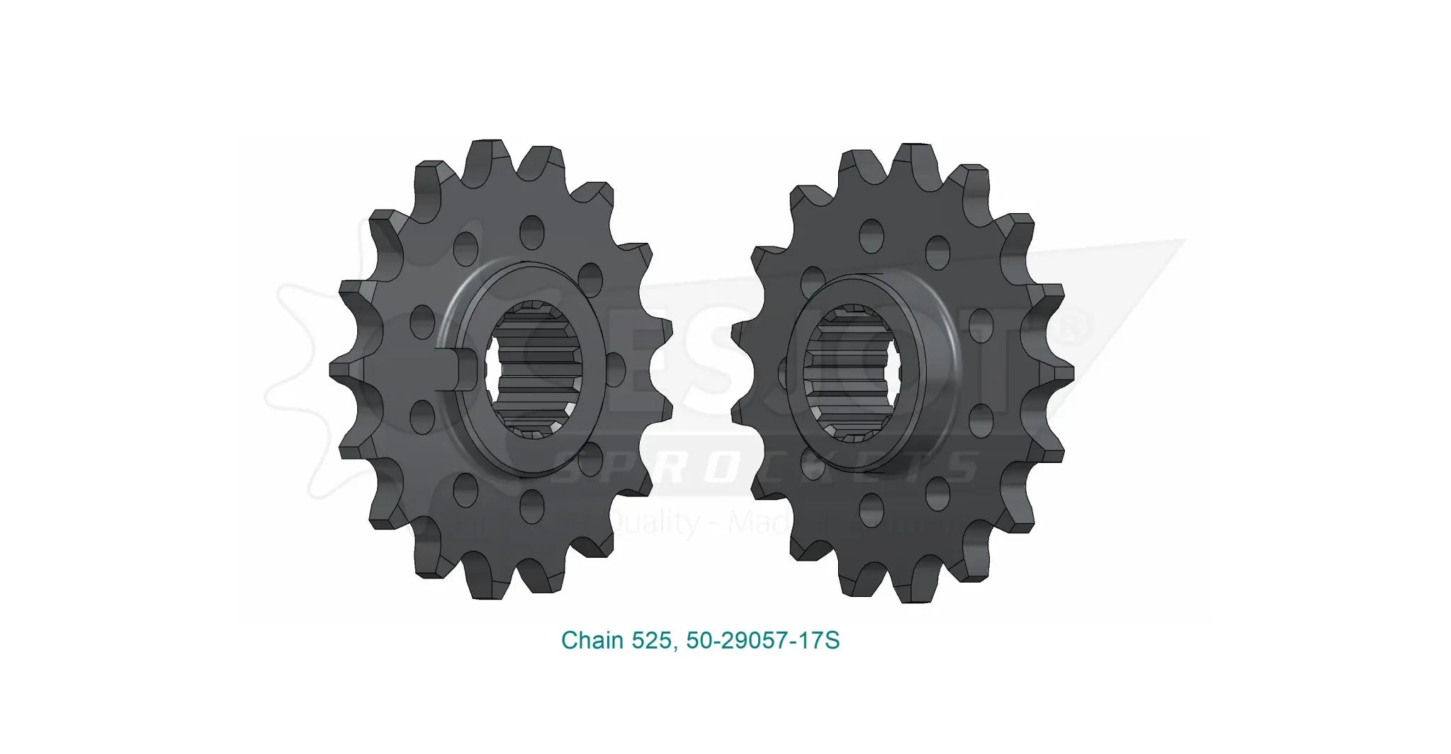 Esjot 525 Sport Sprocket Front - Premium Steel