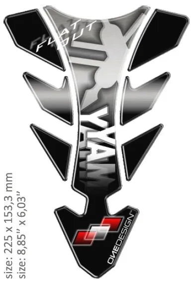 Onedesign Resin Tank Pad For Yamaha