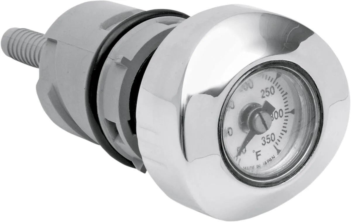 Drag Specialties Oil Plug Temperature Gauge