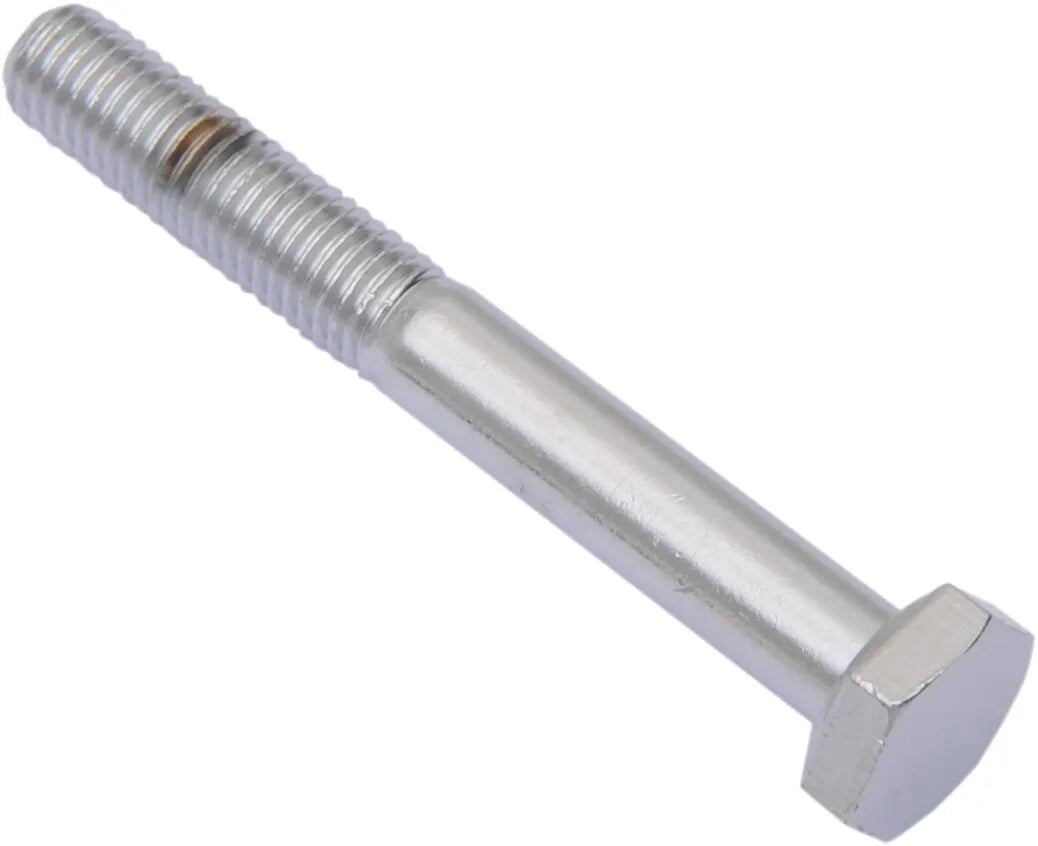 Drag Specialties 1/4"-28 x 2" Fine Thread Hex Head Bolts Chrome