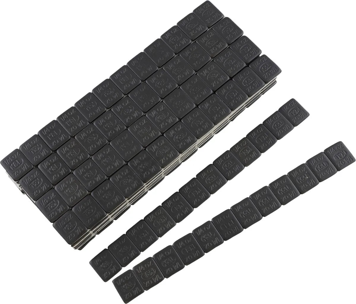 K&L Supply Quickstick Steel Black 1/4 oz Wheel Weights 360 Pack