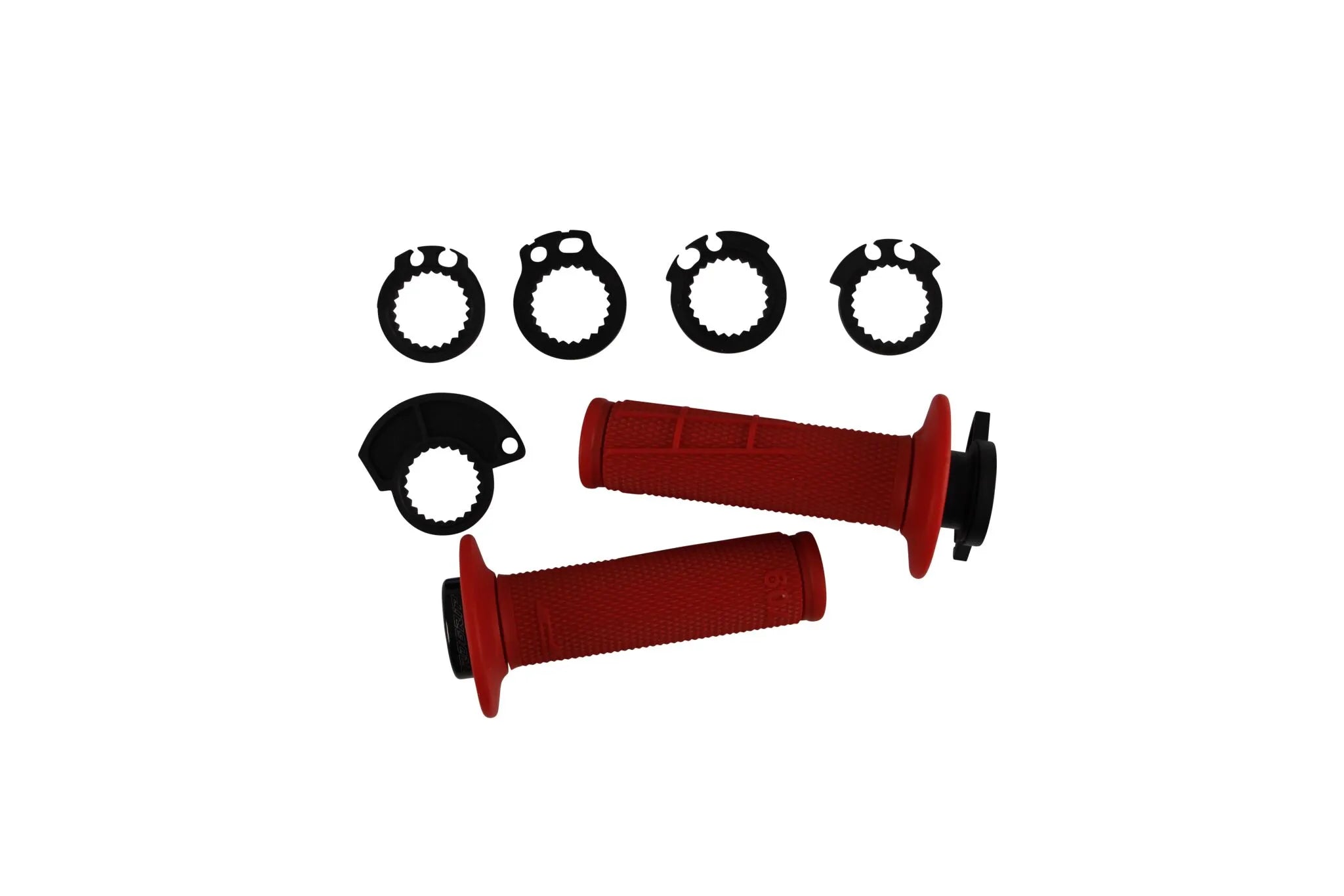 Pro Grip 709 Lock-on Grips - Red