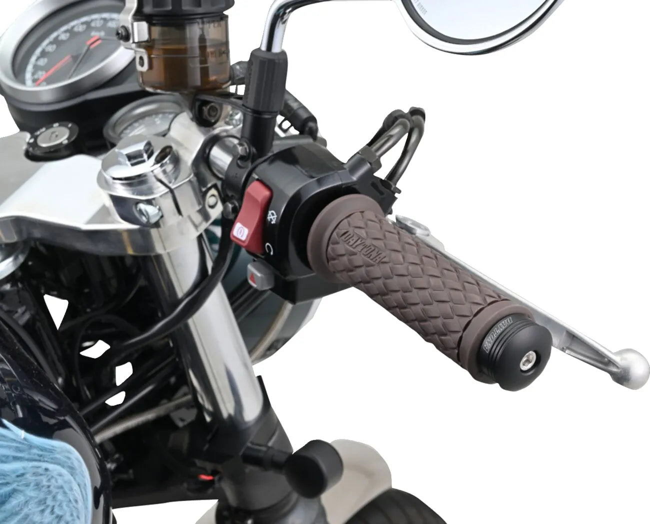 Daytona Ring Cnc Aluminum Handlebar Ends