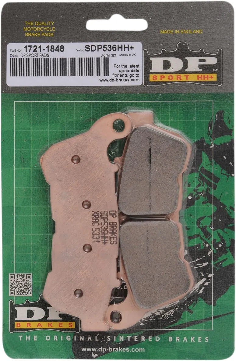 Dp Bremseklodser Sintermetal til Harley-davidson/buell - For og Bag