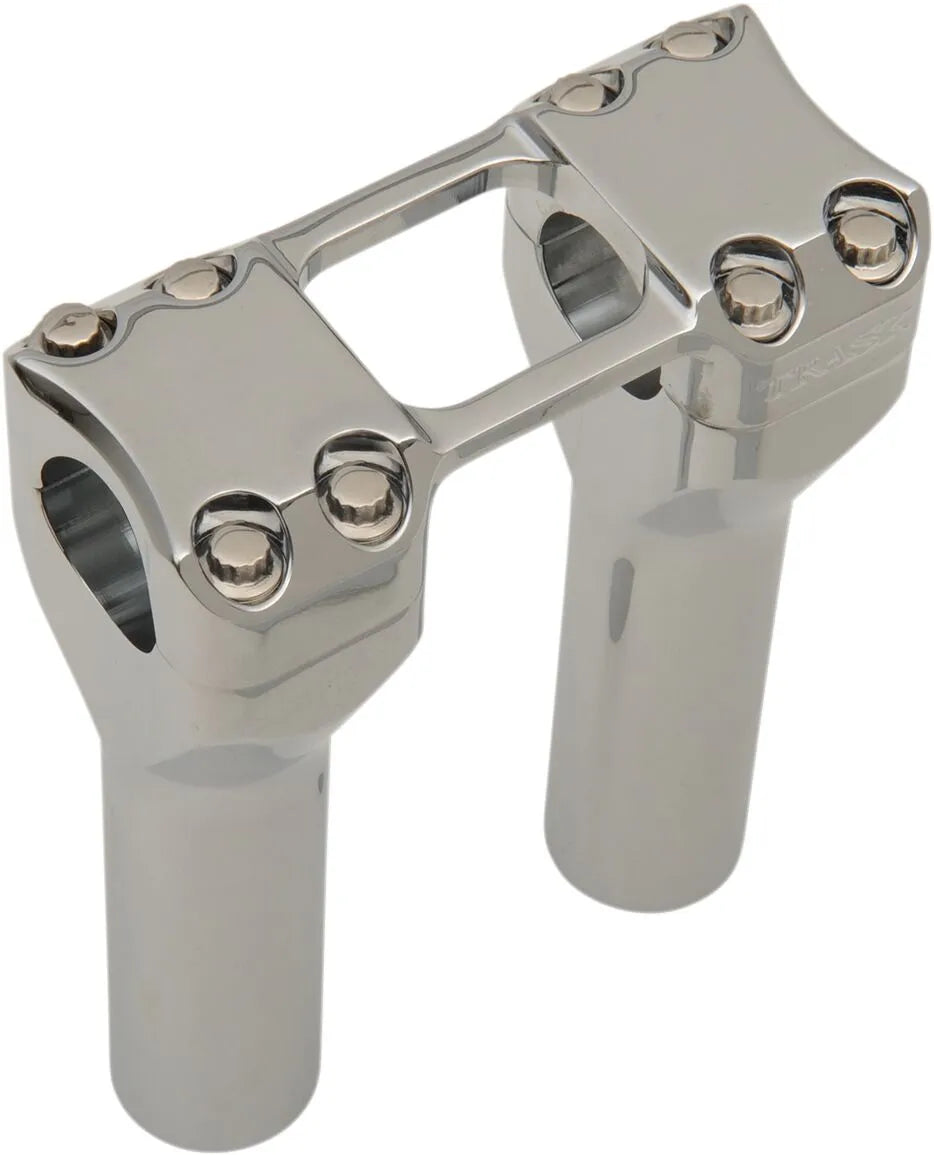 Trask Assault Handlebar Risers - 6" Chrome
