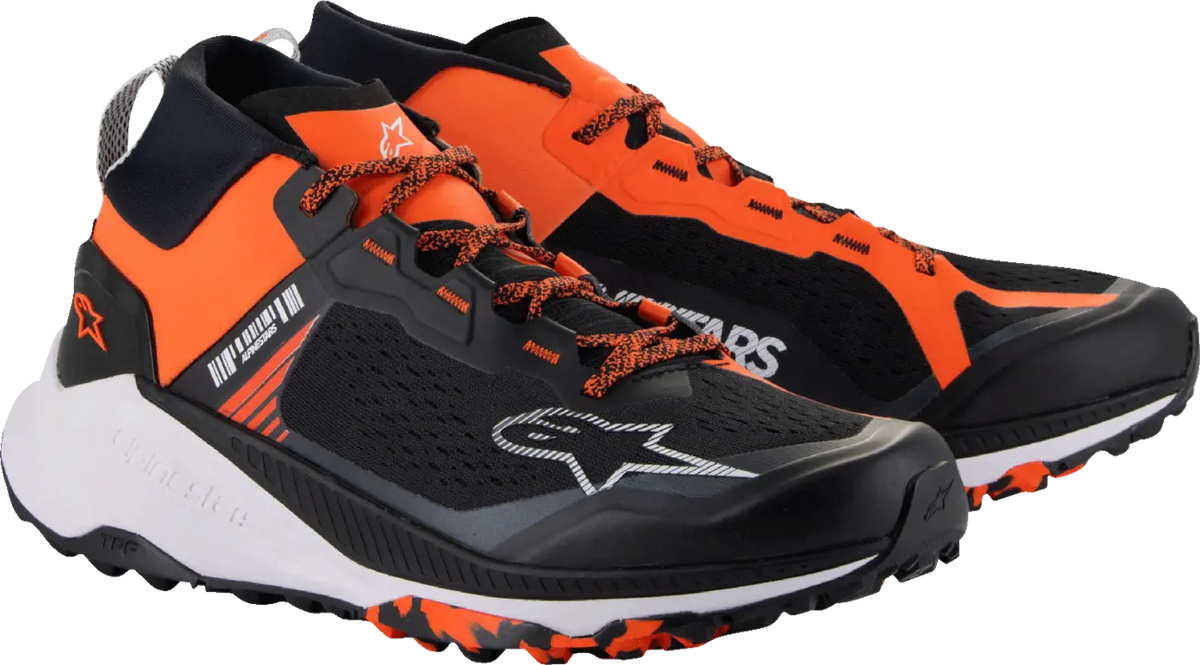 Alpinestars Meta XR V2 Shoes Black Orange White