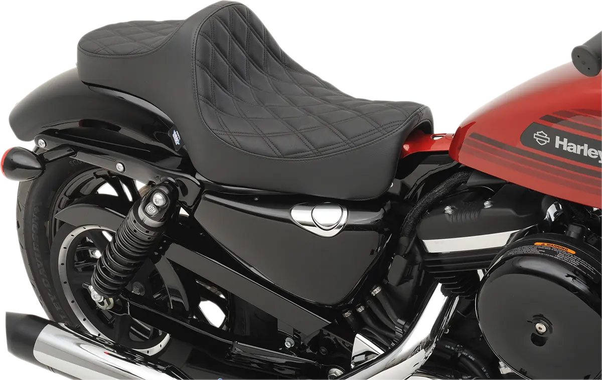 Drag Specialties Predator Iii Seat - For Harley Davidson