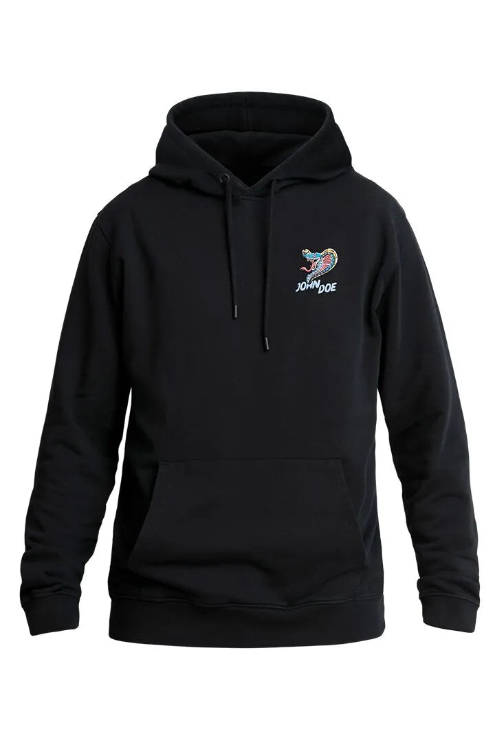John Doe Snake II Hoodie Black