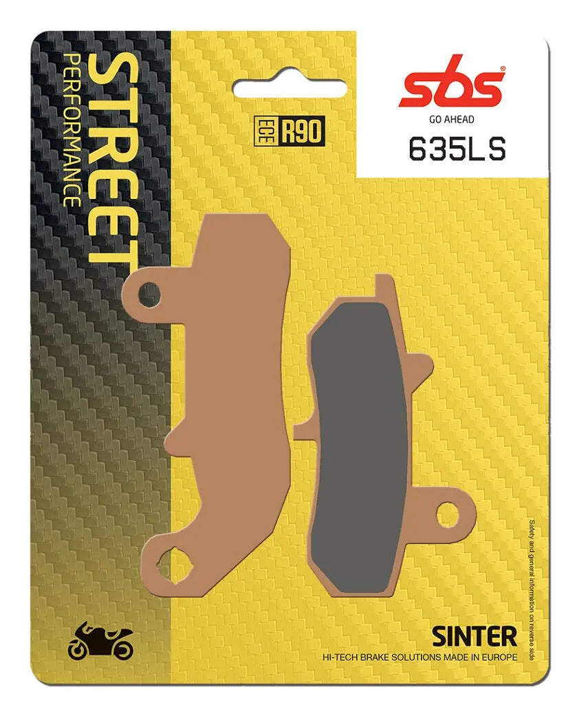 SBS LS Street Excel Sintrede Bremseklodser Bag - Bag