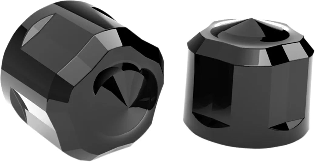Ciro Crown M8 Engine Bolt Cover Caps Chrome