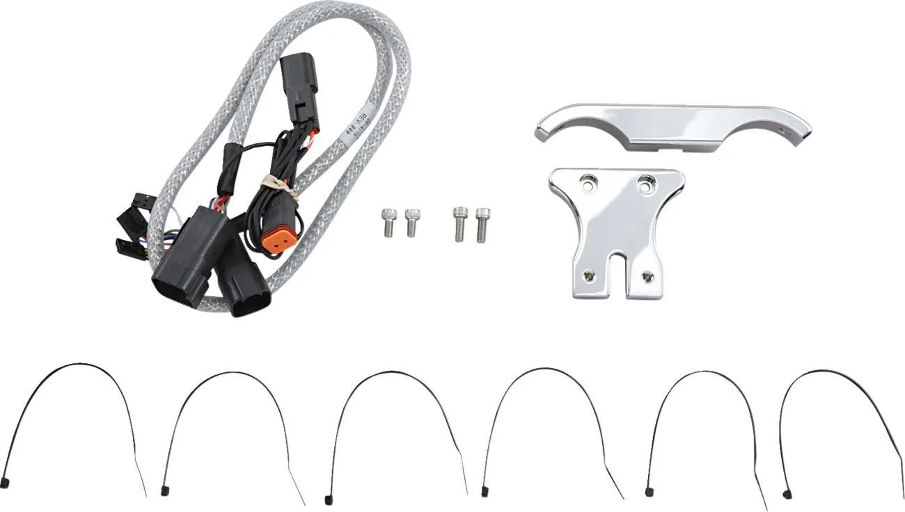 Dakota Digital Speedometer Mount 1-1/4" Chrome