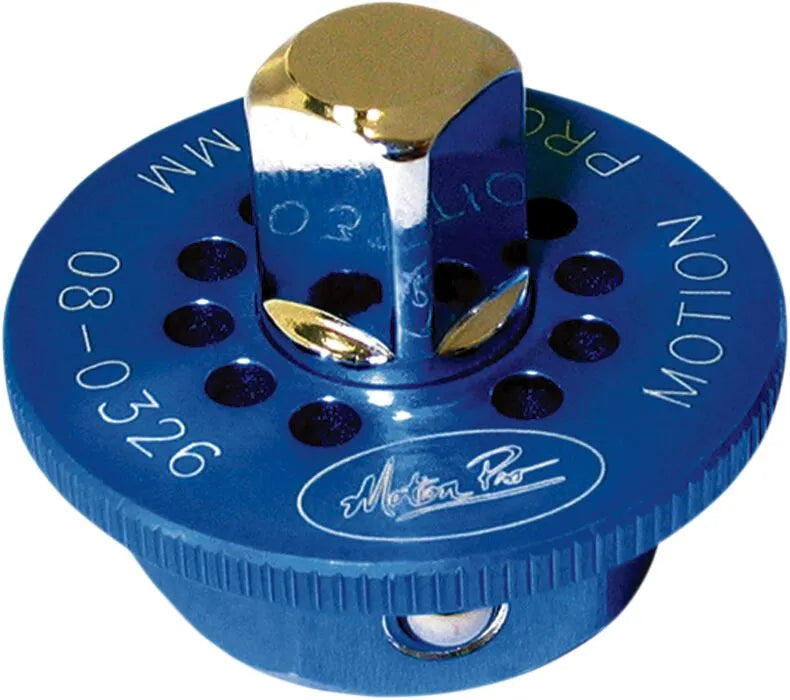 Motion Pro T-6 Combo Lever Adapter 24mm 3/8" Drive Blue Anodized