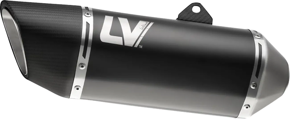Leovince LV-14 R 2-into-1 Black Exhaust for Suzuki GSX-8R/S