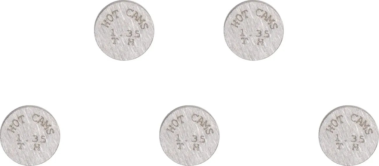 Hot Cams 7.48mm Valve Shims - 1.35mm Thickness