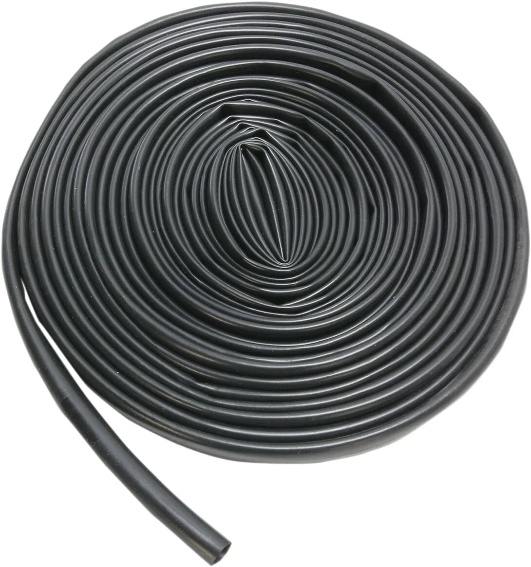 Drag Specialties Black Shrink Tubing - 3/8"