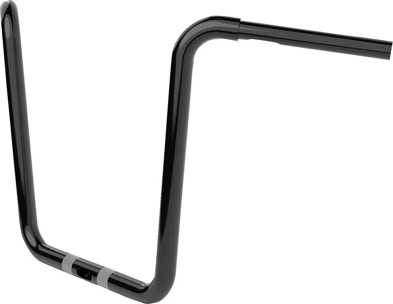 La Choppers Twin Round 16" Black Handlebar