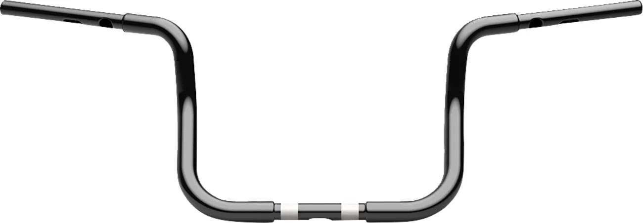 La Choppers Twin Round 1-1/4" Black Handlebar