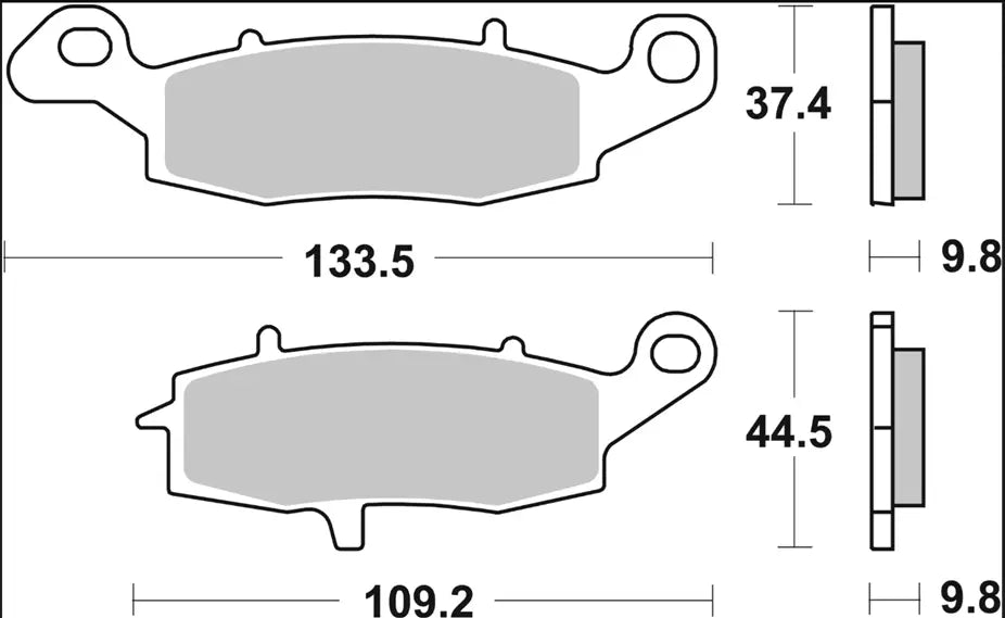 Brembo Sp Sintered Prime Line Brake Pad Set