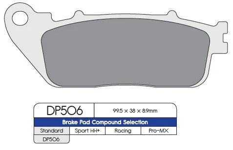 Dp Bremseklodser Standard Sintrede Metal - Bag