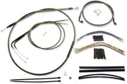 Magnum Shielding Black Pearl Cable & Line Kit for Ape Hangers