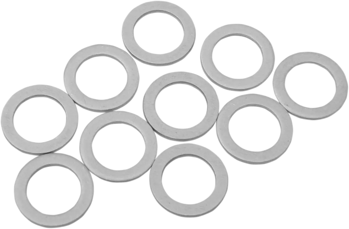 Drag Specialties Aluminum Spændeskiver 10-pak