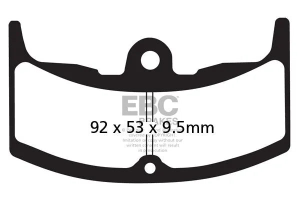 Ebc Fa Series Organic Brake Pads