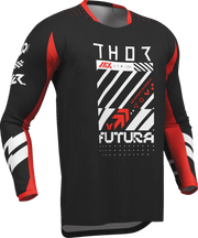 Thor Launchmode Futura Jersey - Black/Red/White