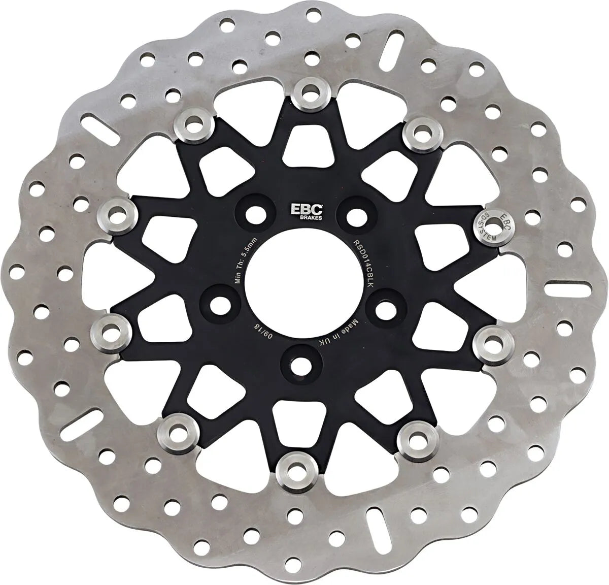 Ebc Custom Stainless Steel Rear Brake Rotor - Rear