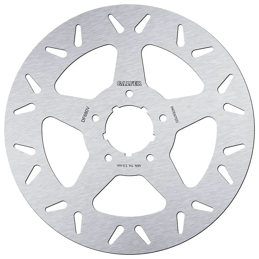 Galfer Fixed Round Brake Rotor For Superior Braking - Front