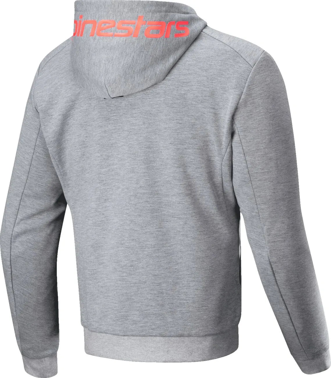 Alpinestars Chrome V2 Sport Hoodie - Heather Gray/Red Fluo