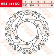 Trw Ec Cross Design Bremse Rotor - Foran