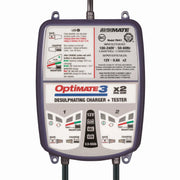 Tecmate Optimate 3 X 2 Bank 12v Battery Charger