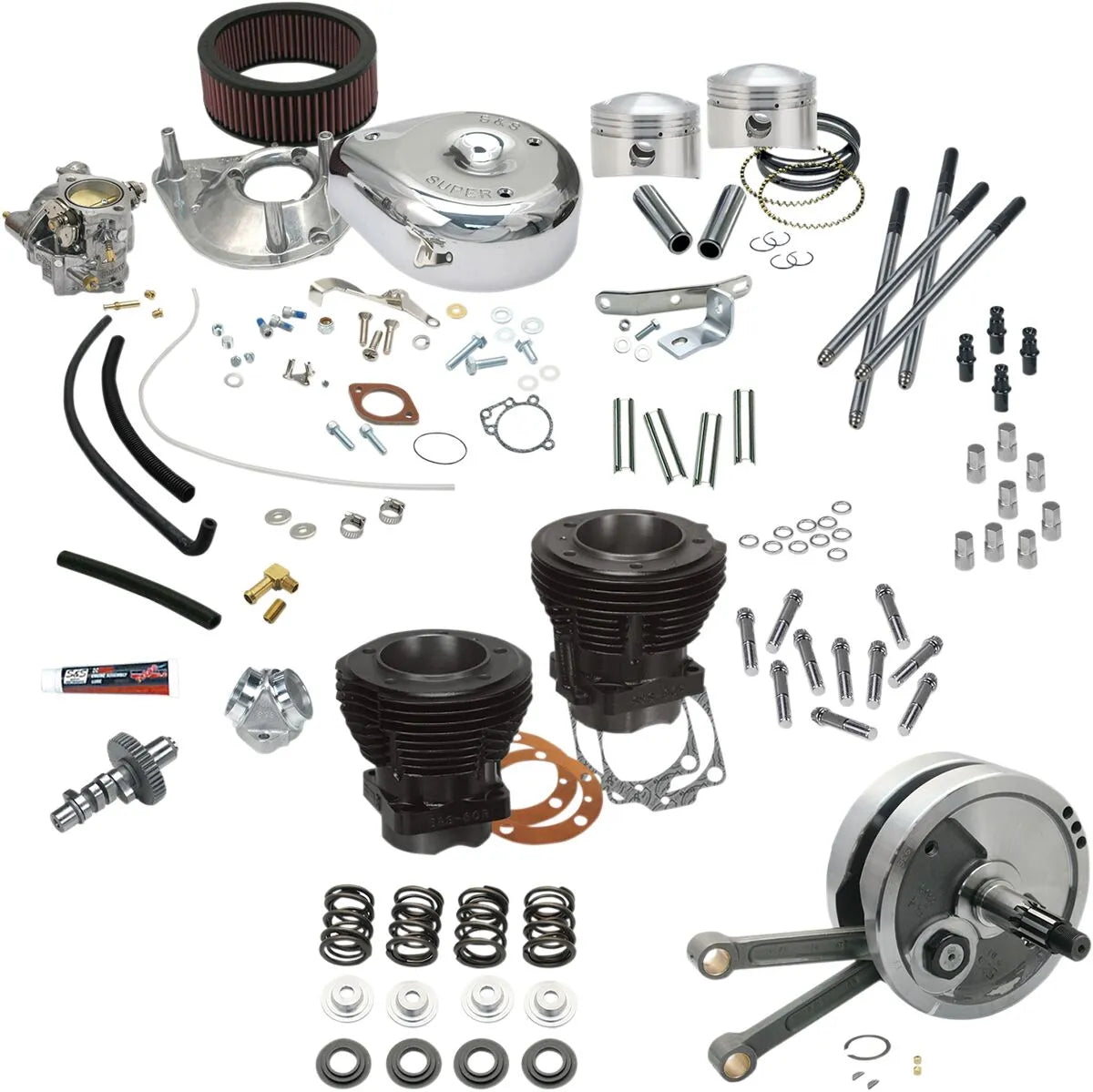 S&s Cycle 93" Hot Set Up Engine Kit