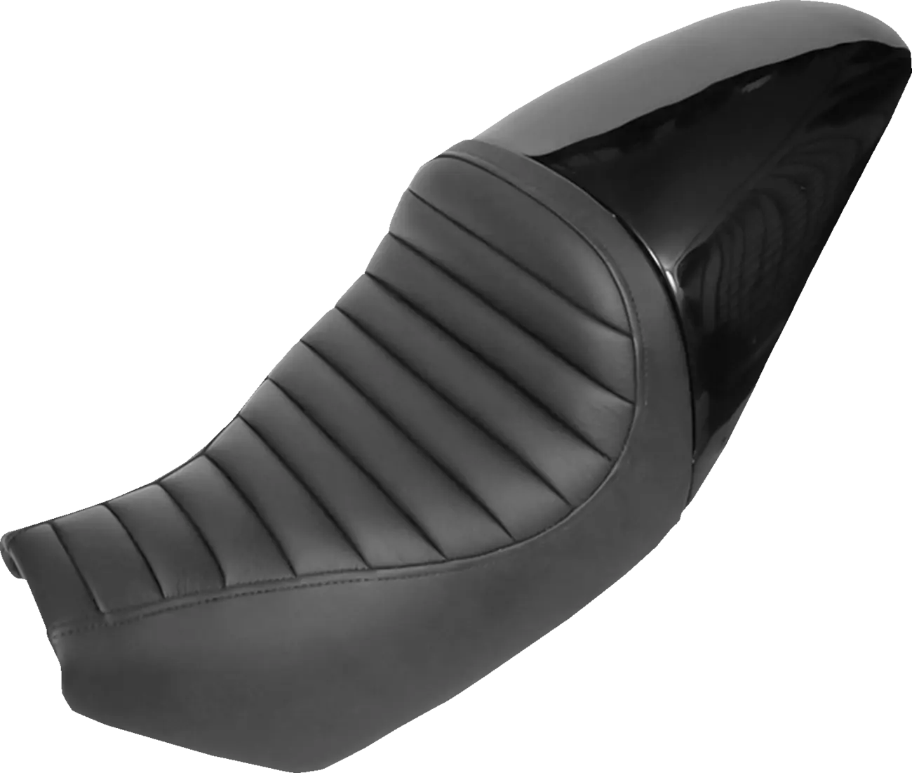 Saddlemen Full Fender Solo Leather Seat - For Harley Davidson