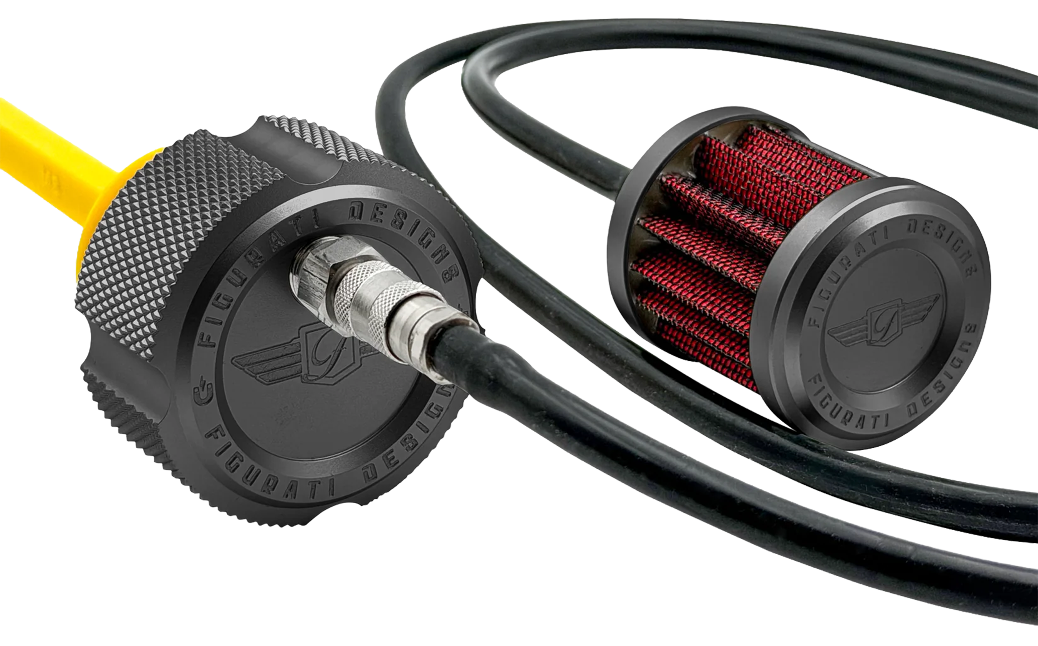 Figurati Designs Vented Dipstick Milwaukee Eight Touring – Gas- & Oil Tank