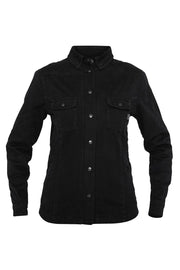 John Doe Women's Motoshirt Jacket - Black