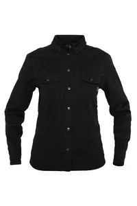 John Doe Women's Motoshirt Jacket - Black
