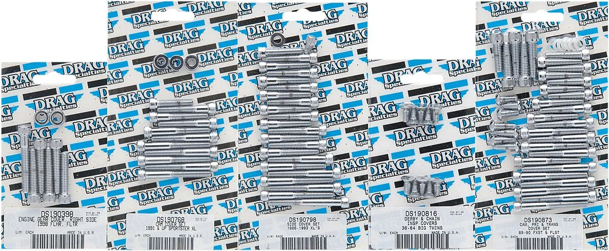 Drag Specialties Socket Head Cover Bolt Set HD Electra Glide