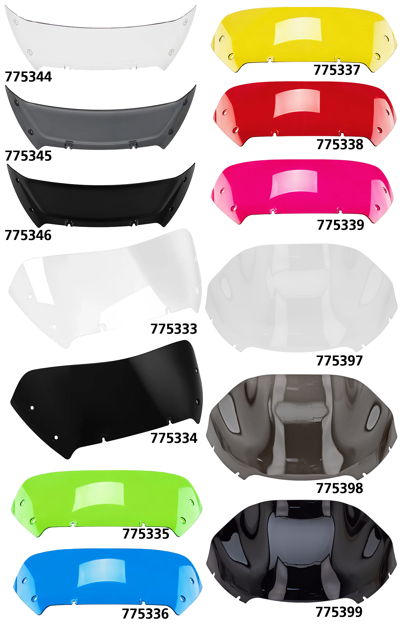 Zodiac Windshield for Sharknose Fairings 2023 to Present