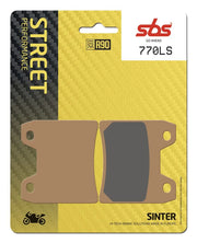Sbs Ls Street Excel Sintrede Bag Bremseklodser - Bag