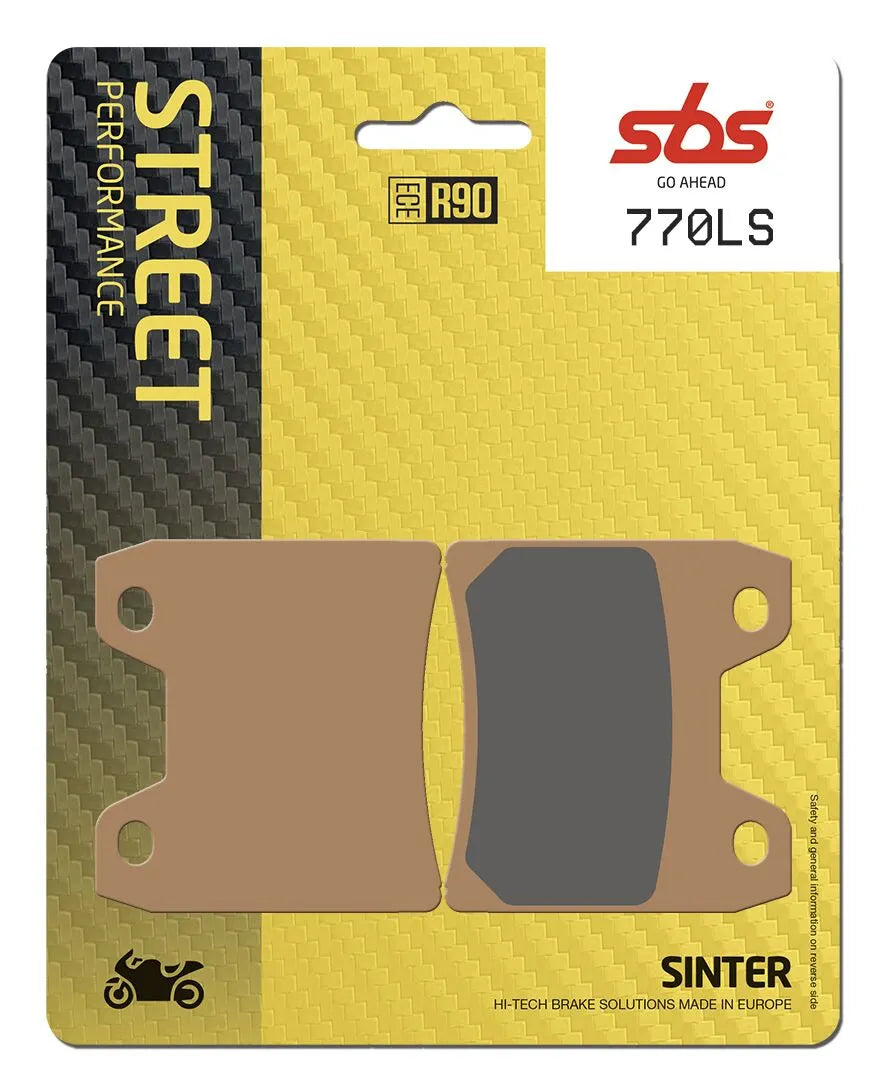 Sbs Ls Street Excel Sintrede Bag Bremseklodser - Bag