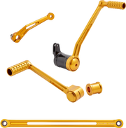 Arlen Ness Speedliner Foot Control Kit - Gold