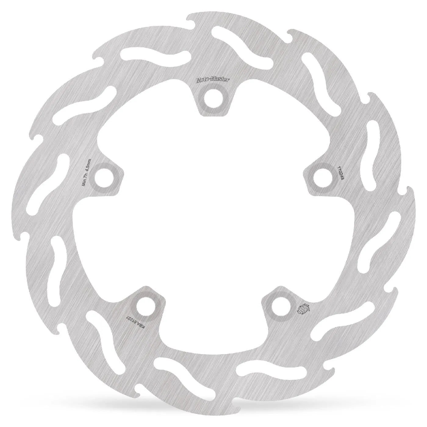 Moto-master Flame Series Bageste Bremse Rotor - Bag