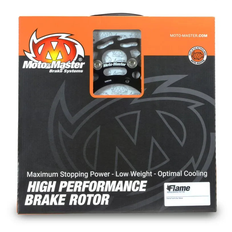 Moto-Master Flame Series Flydende Bremse Rotor - Foran