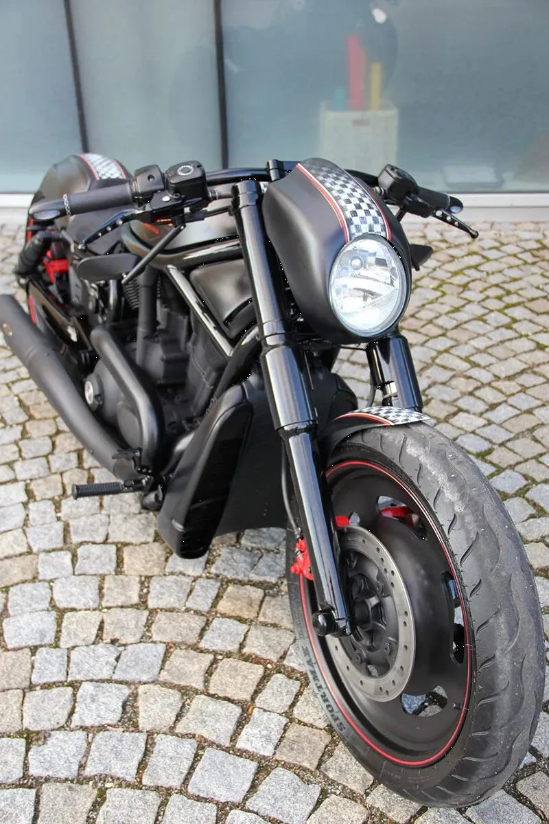 Cult Werk Fork Covers - Gloss Black Aluminum