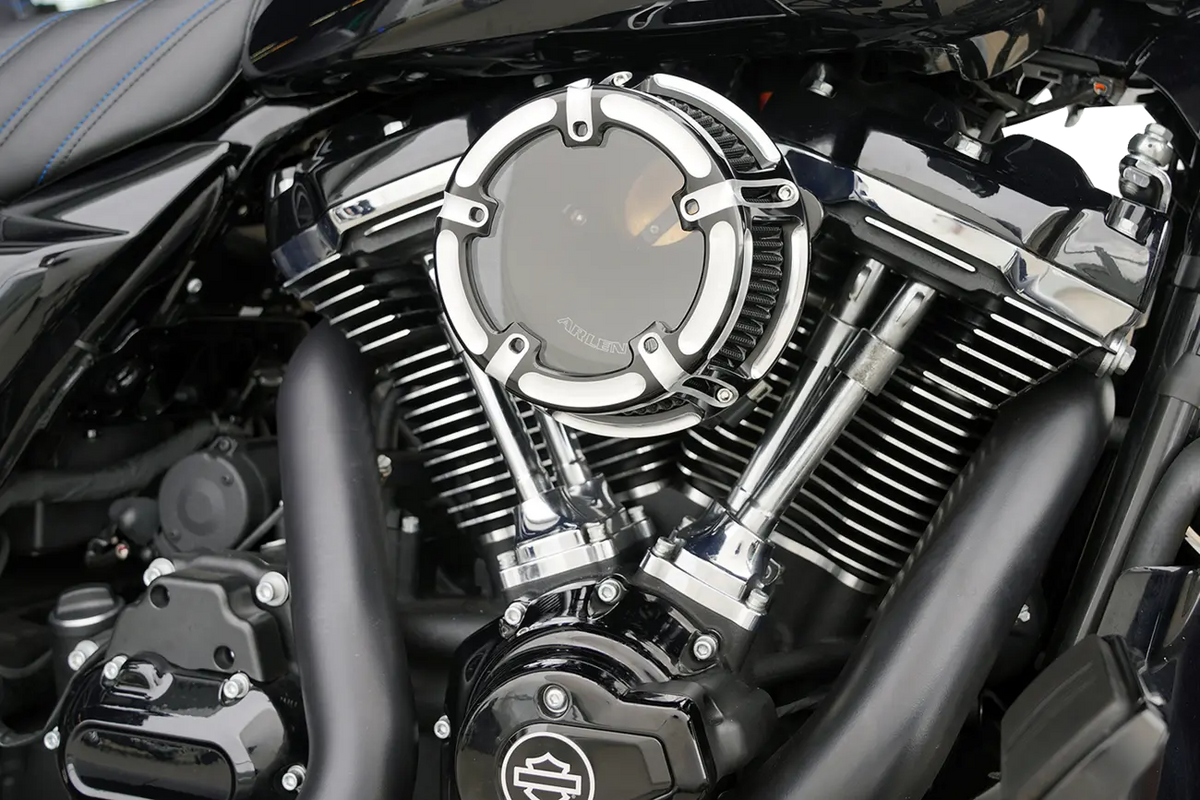 Arlen Ness Method Clear Series Air Cleaner - Contrast Cut - 600-237
