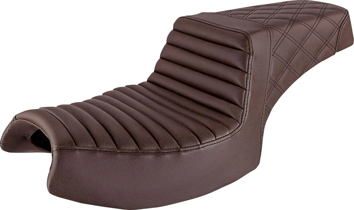 Saddlemen Step-up Seat - Brown - For INDIAN