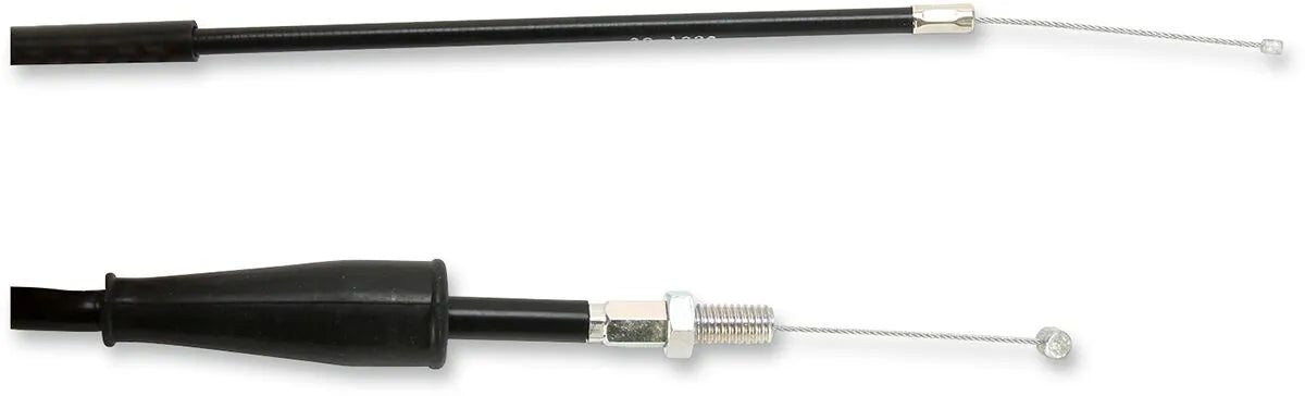MOOSE OFFROAD HARD-PARTS Black Vinyl Throttle Cable