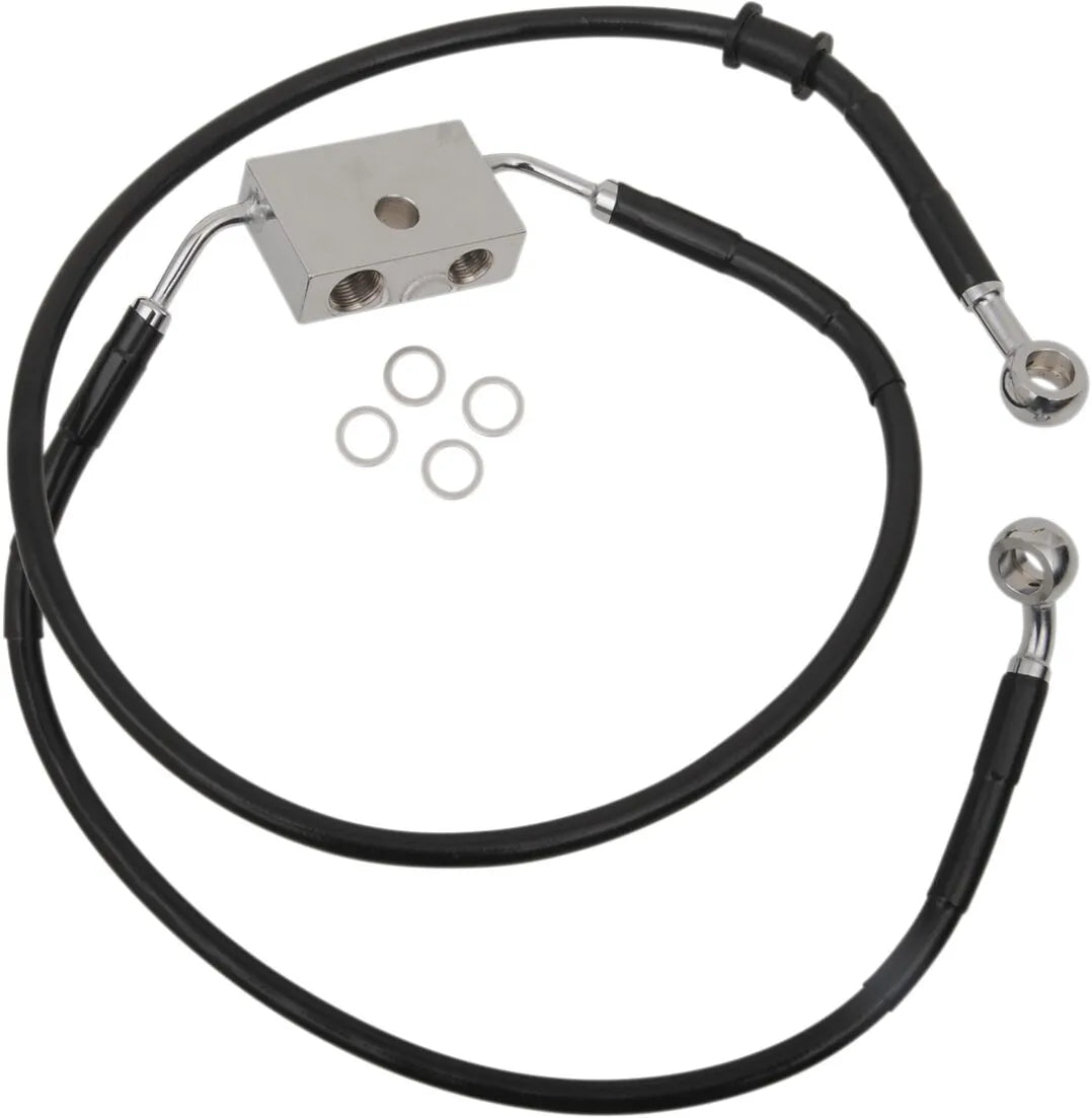 Drag Specialties Extended Bremse Slange Til Abs