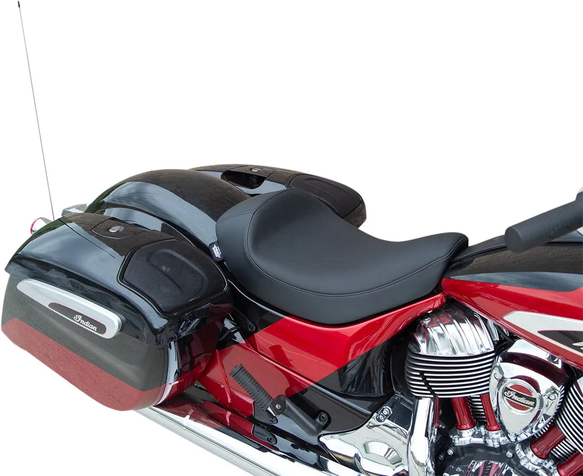 Drag Specialties Solo Seat - Enhanced Rider Position - For INDIAN